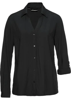 Discount Blusa de viscosa fluida Mujer Camisas Y Blusas