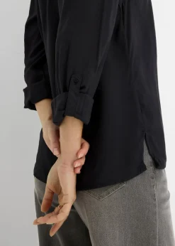 Discount Blusa de viscosa fluida Mujer Camisas Y Blusas
