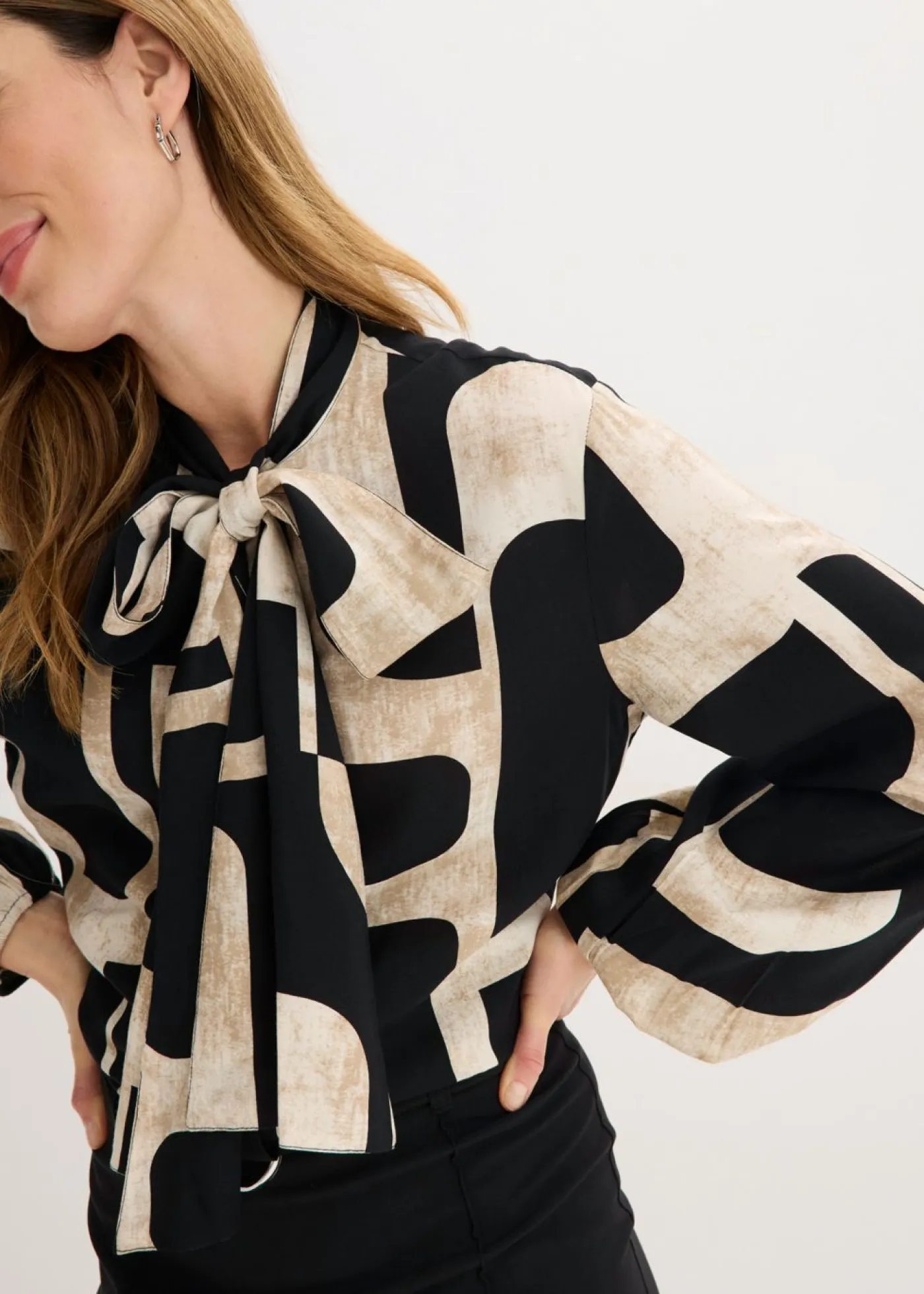 Online Blusa de viscosa fluida Mujer Camisas Y Blusas