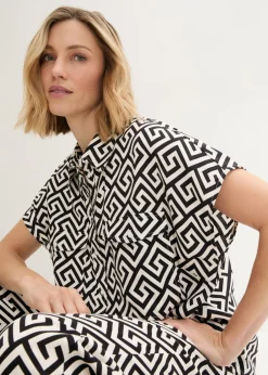 Hot Blusa de viscosa fluida Mujer Camisas Y Blusas
