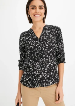 Discount Blusa de viscosa fluida Mujer Camisas Y Blusas
