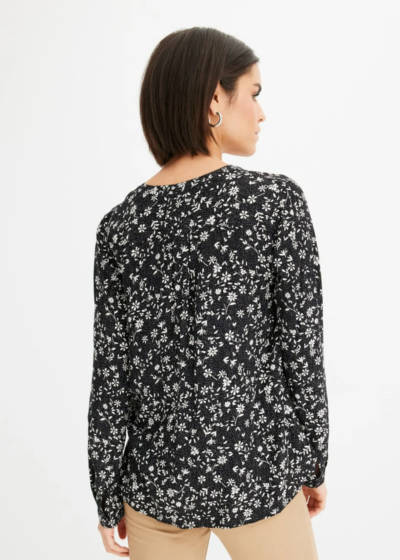 Discount Blusa de viscosa fluida Mujer Camisas Y Blusas