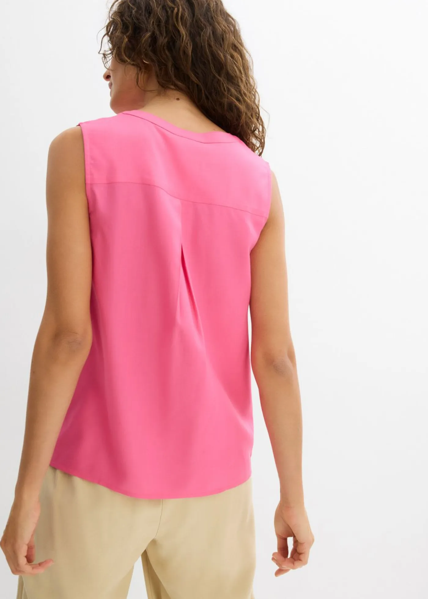 Sale Blusa de viscosa fluida Mujer Camisas Y Blusas|Camisetas