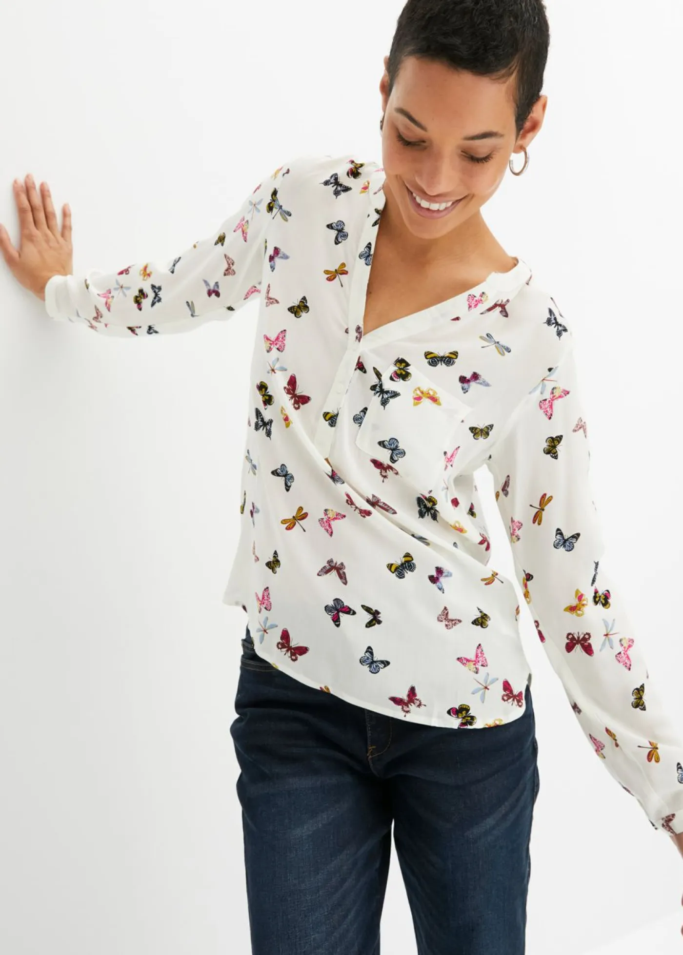 Best Blusa de viscosa fluida Mujer Camisas Y Blusas
