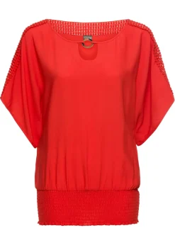 Clearance Blusa de viscosa pura Mujer Camisas Y Blusas