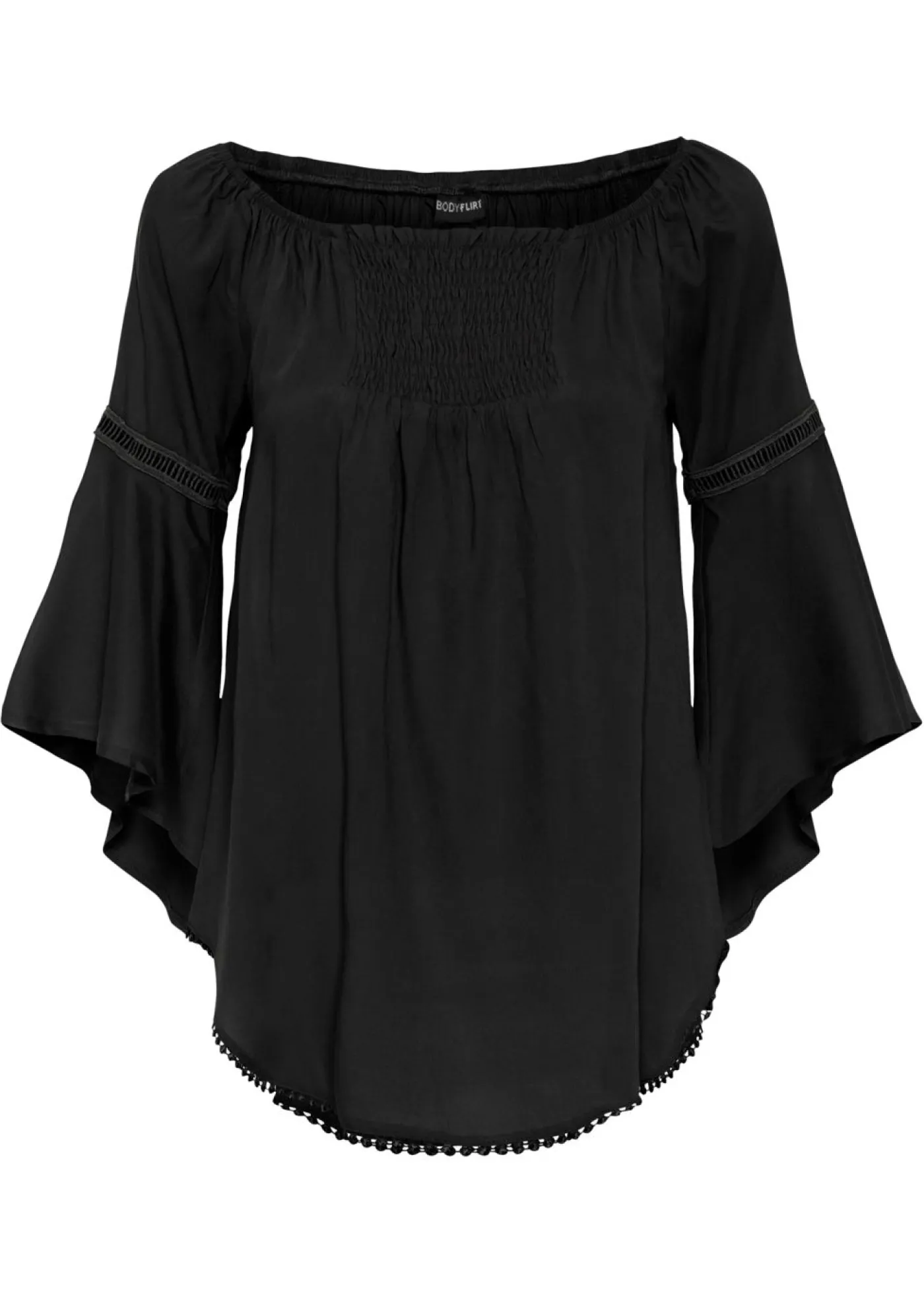 Online Blusa de viscosa pura Mujer Camisas Y Blusas