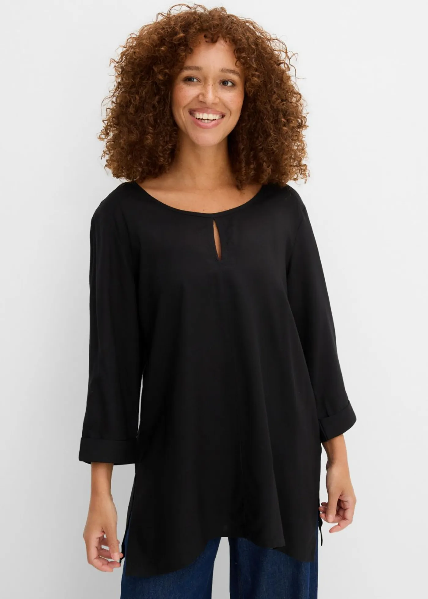 Blusa de viscosa pura Mujer Camisas Y Blusas