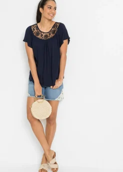 Discount Blusa de viscosa pura Mujer Camisas Y Blusas