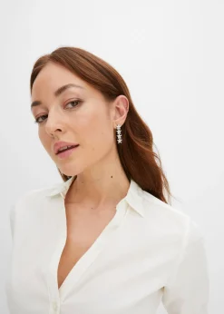 Online Blusa elástica Mujer Camisas Y Blusas