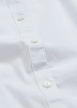 Hot Blusa elástica de manga corta de mezcla de algodón Mujer Camisas Y Blusas|Novedades