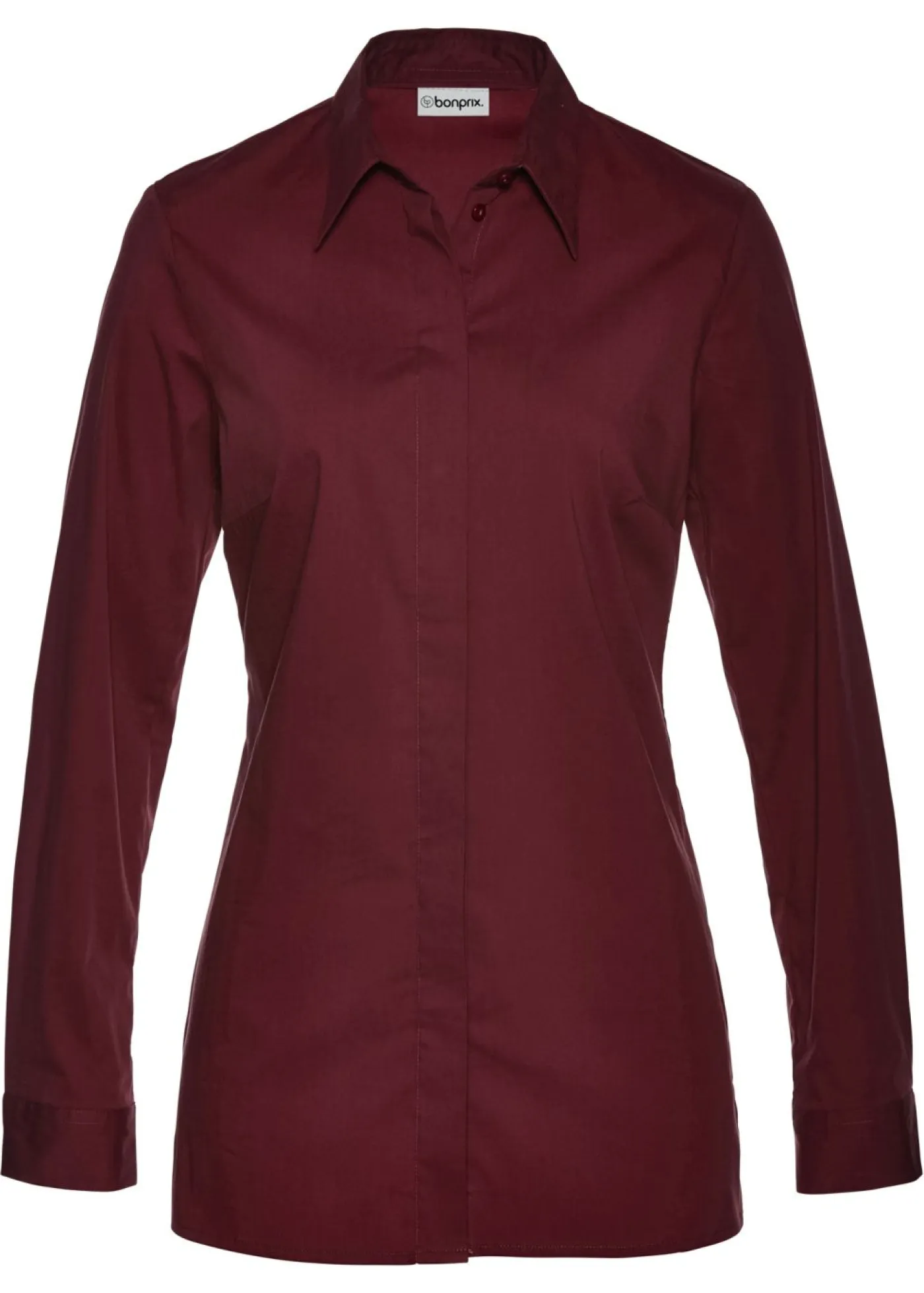 Sale Blusa elástica larga Mujer Camisas Y Blusas