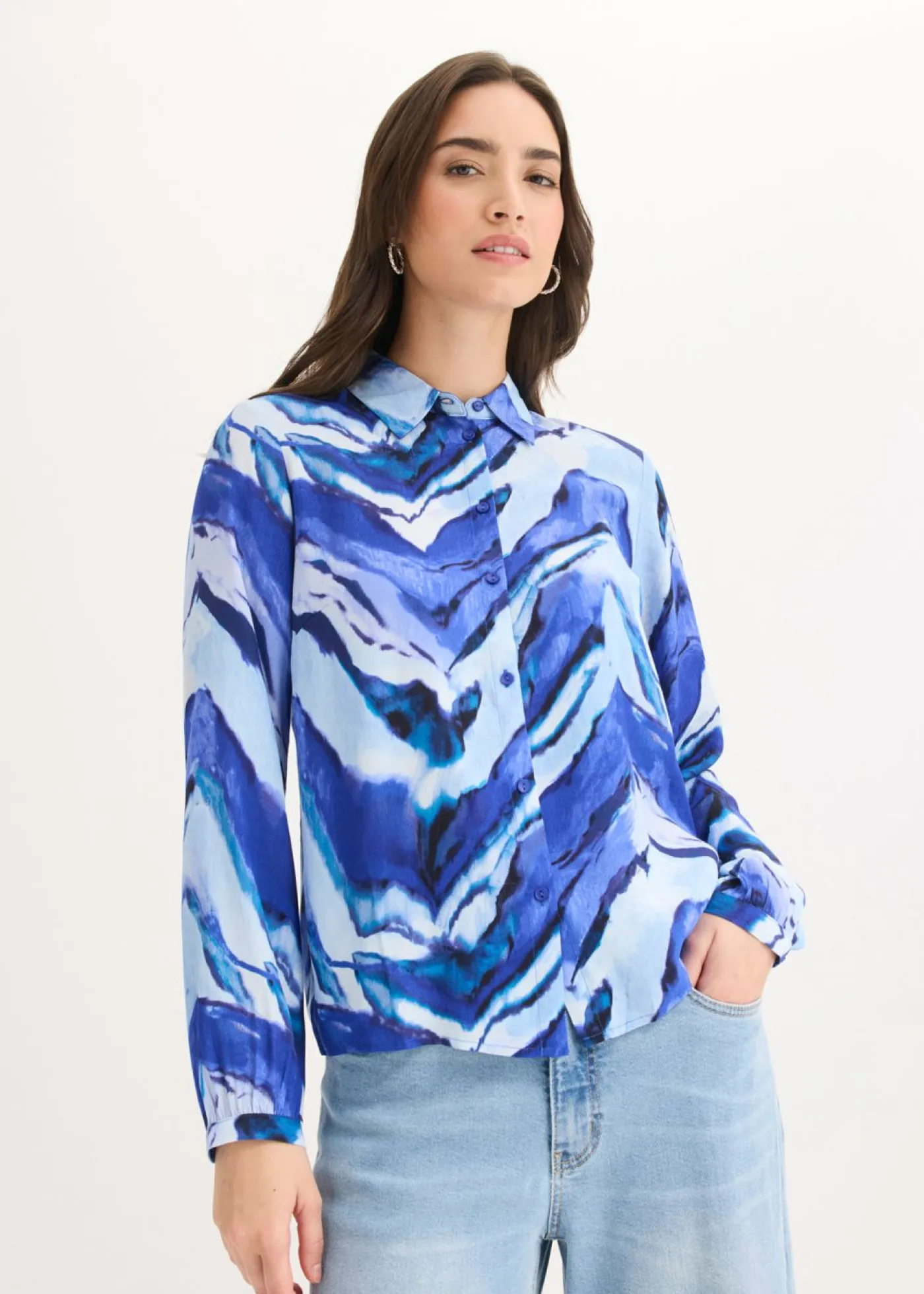 Online Blusa estampada Mujer Camisas Y Blusas
