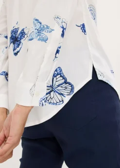 Sale Blusa estampada de viscosa Mujer Camisas Y Blusas