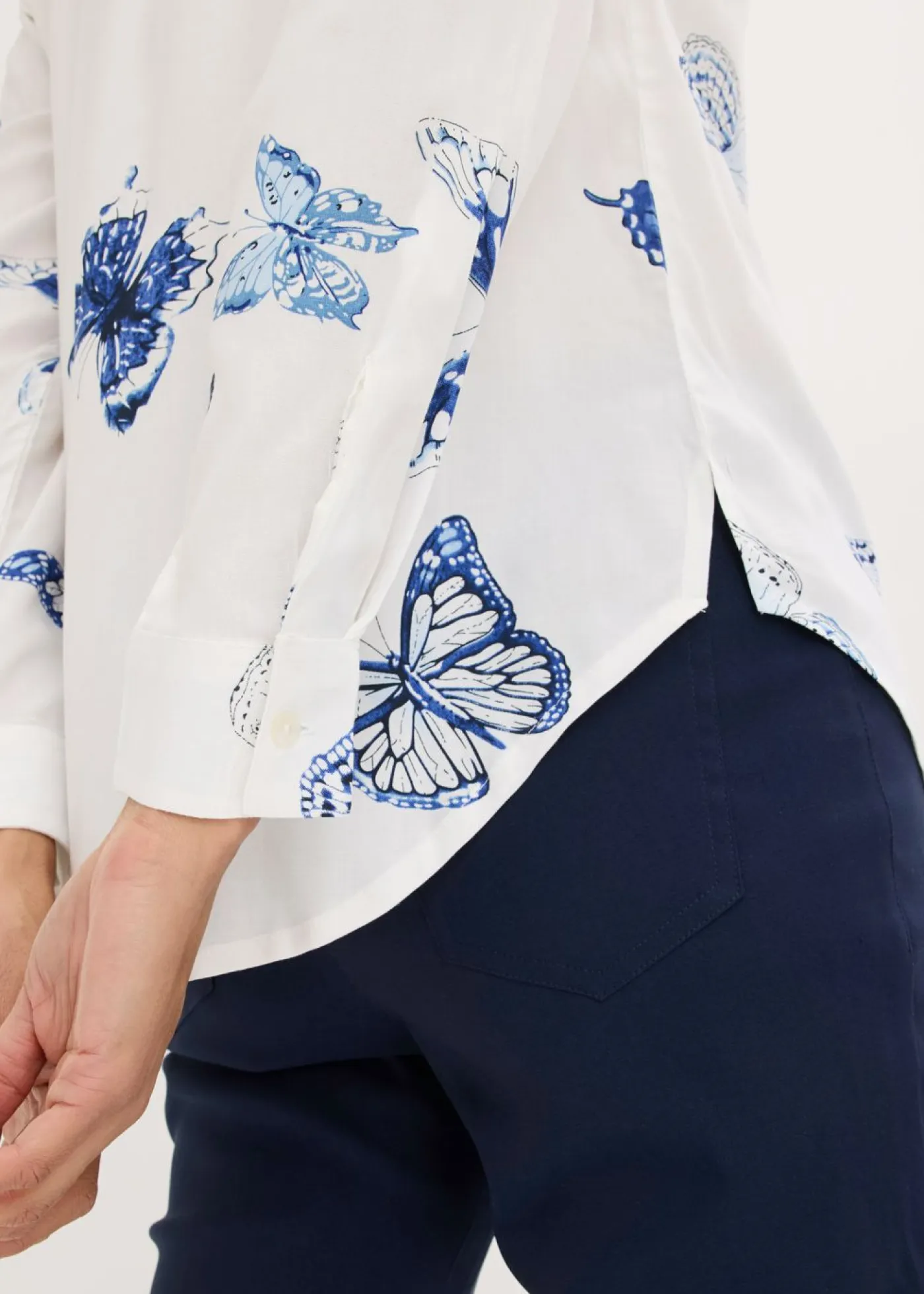 Sale Blusa estampada de viscosa Mujer Camisas Y Blusas