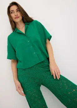 Blusa holgada Mujer Camisas Y Blusas