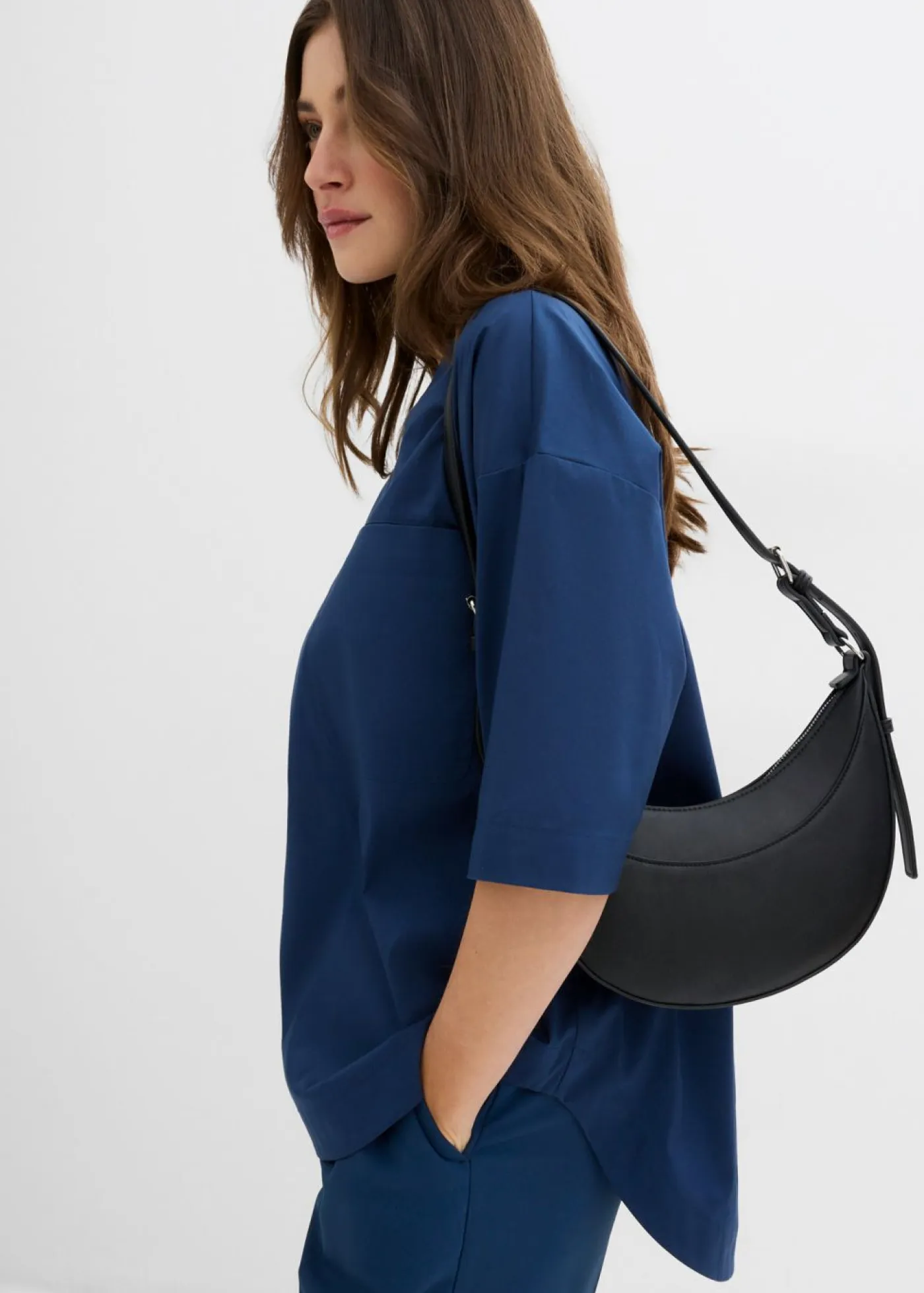 New Blusa holgada Mujer Esenciales|Camisas Y Blusas
