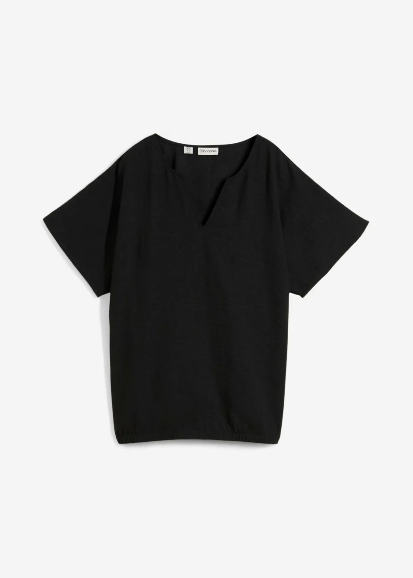 Best Blusa holgada con dobladillo elástico Mujer Camisas Y Blusas