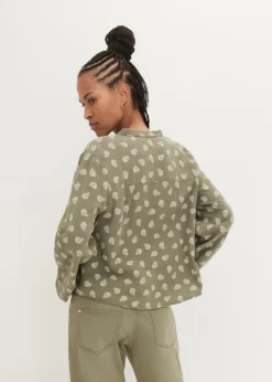 Online Blusa holgada de muselina vaporosa Mujer Camisas Y Blusas