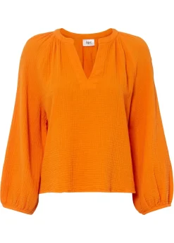 Best Blusa holgada de muselina Mujer Camisas Y Blusas|Novedades