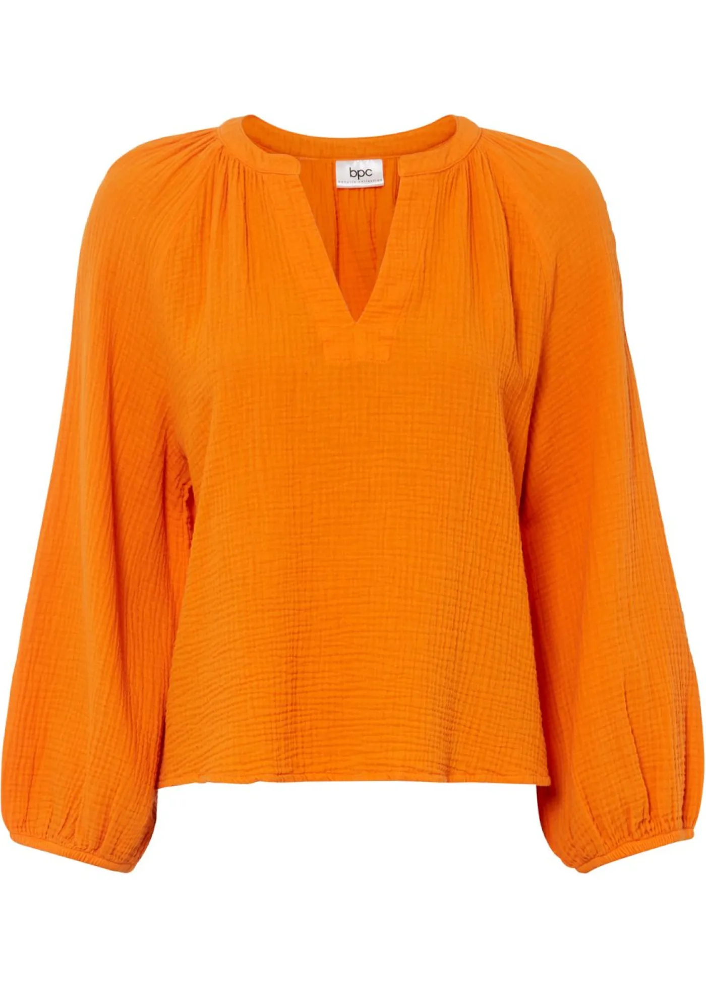 Best Blusa holgada de muselina Mujer Camisas Y Blusas|Novedades