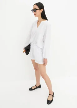 Blusa holgada de muselina Mujer Camisas Y Blusas|Novedades