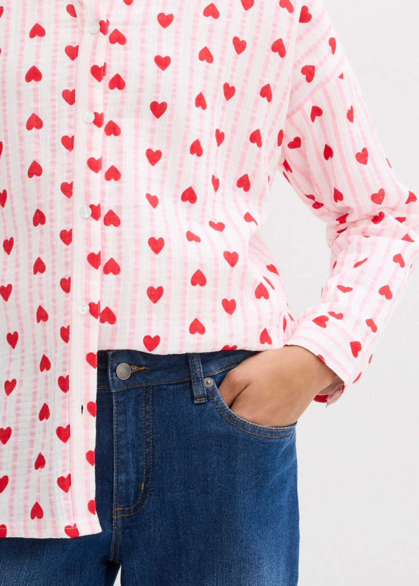 Discount Blusa holgada de muselina suave Mujer Camisas Y Blusas