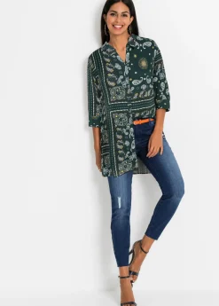 Blusa larga Mujer Camisas Y Blusas