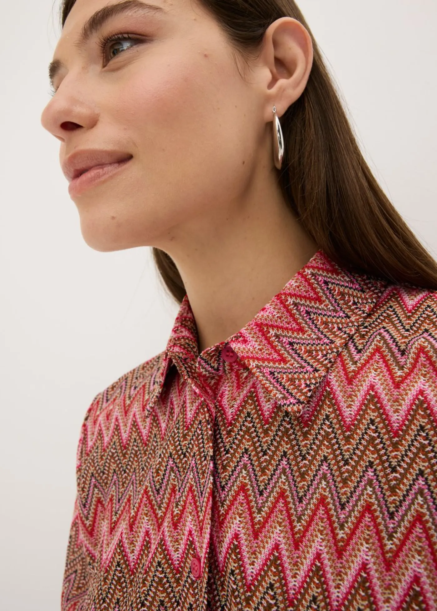 Online Blusa larga con aspecto de ganchillo Mujer Conjuntos De Ropa|Camisas Y Blusas