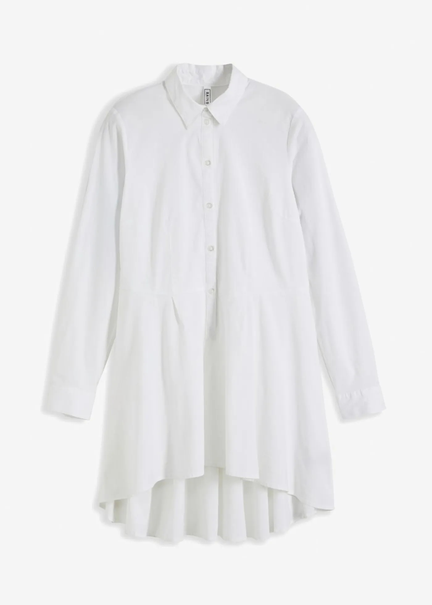 Blusa larga con volante Mujer Camisas Y Blusas