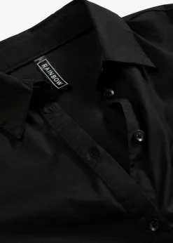 Online Blusa larga con volante Mujer Camisas Y Blusas