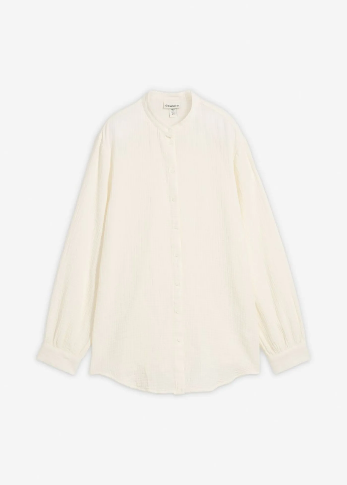 Discount Blusa larga de muselina ligera Mujer Camisas Y Blusas|Novedades