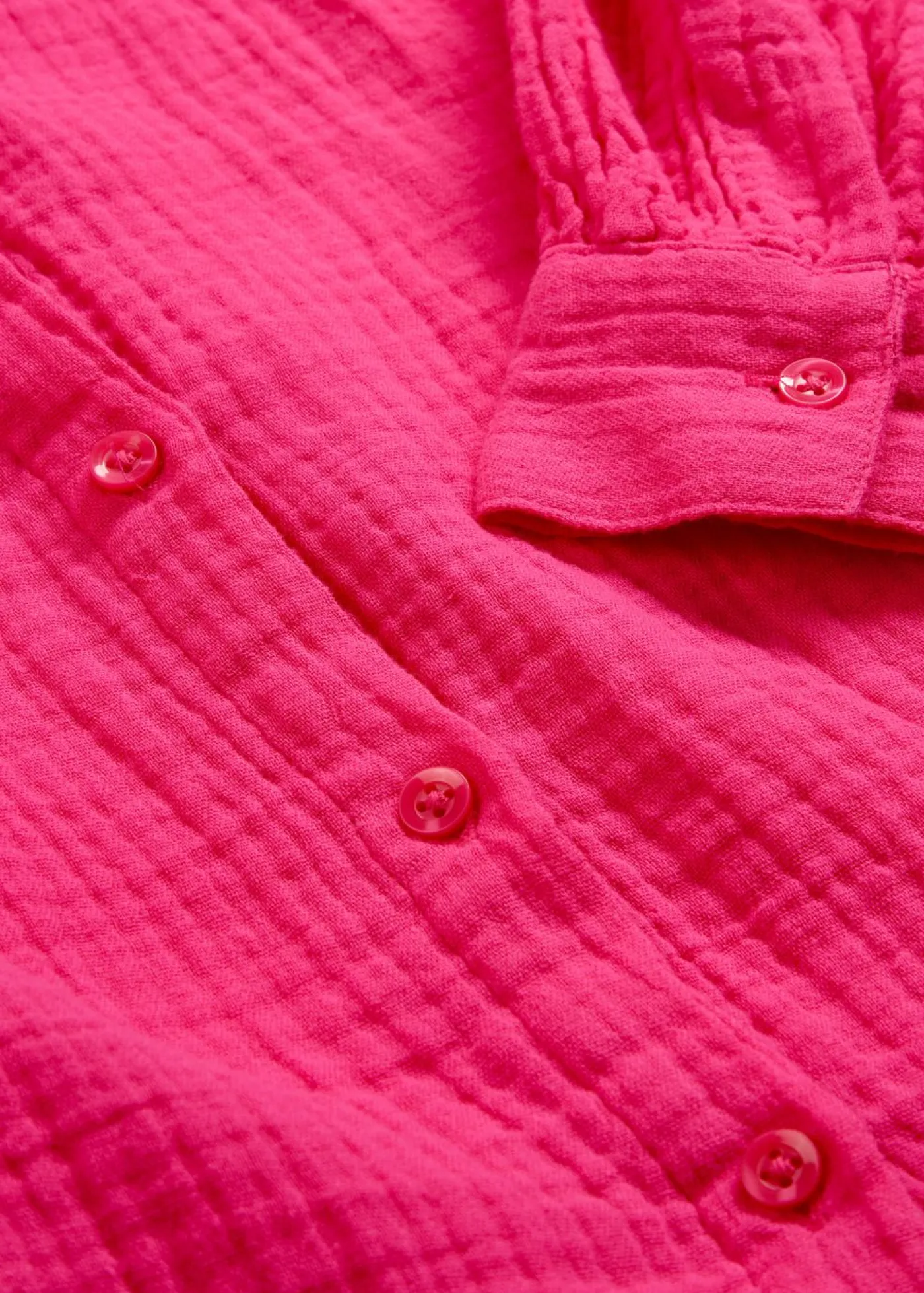 Hot Blusa larga de muselina ligera Mujer Camisas Y Blusas|Novedades