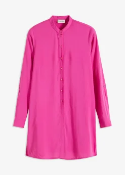 Best Blusa larga de viscosa Mujer Camisas Y Blusas