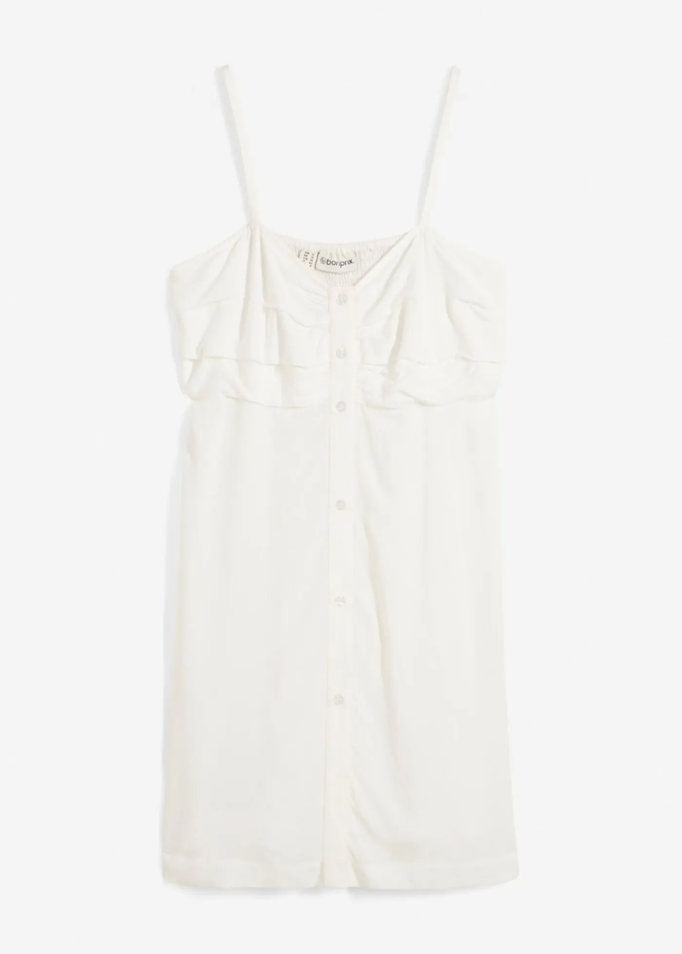 Blusa larga de viscosa fluida Mujer Camisas Y Blusas