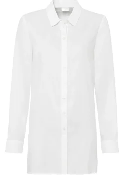 Blusa larga de viscosa pura Mujer Camisas Y Blusas