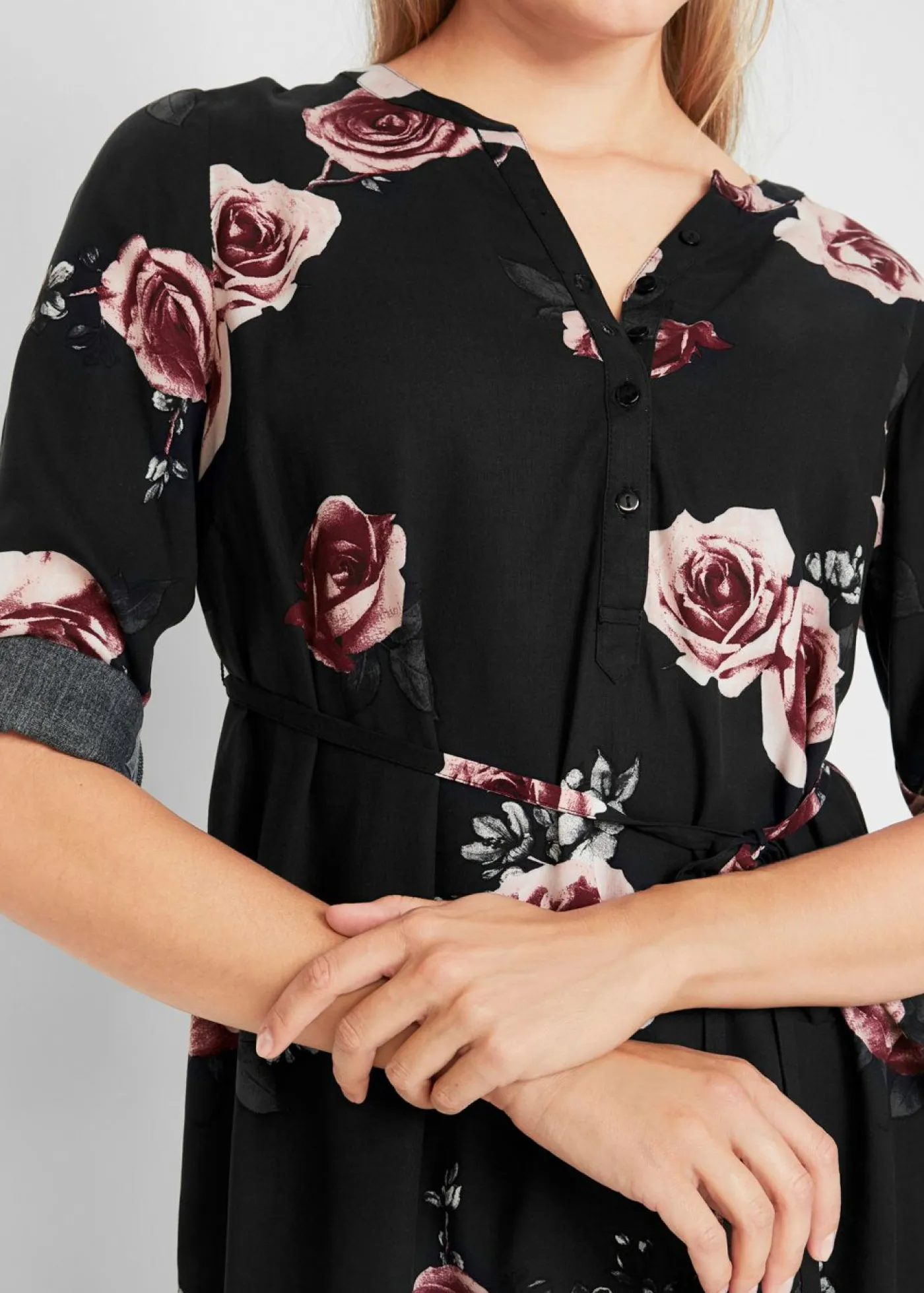 Blusa larga premamá/de lactancia Mujer Premamá