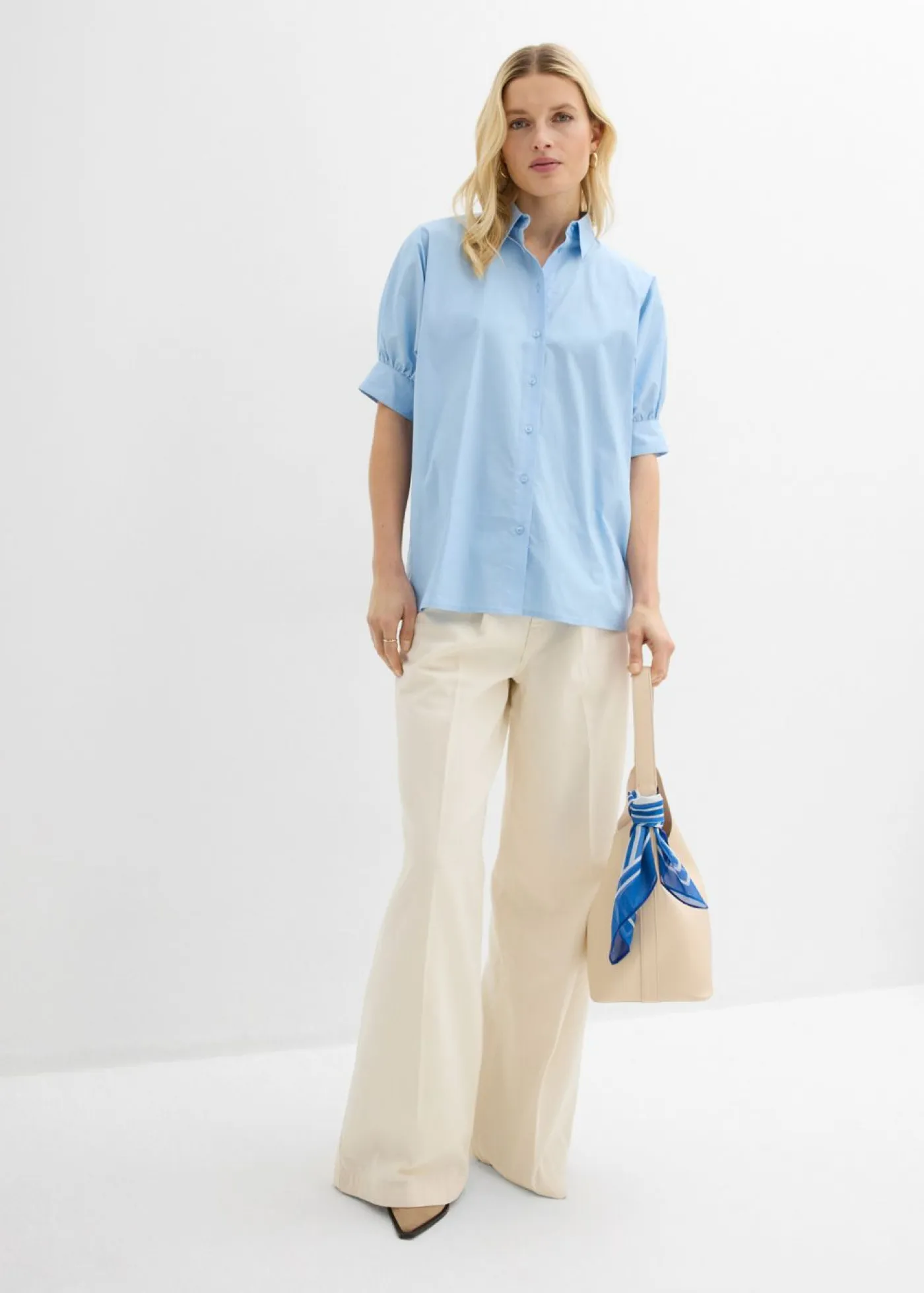 New Blusa oversize Mujer Esenciales|Camisas Y Blusas