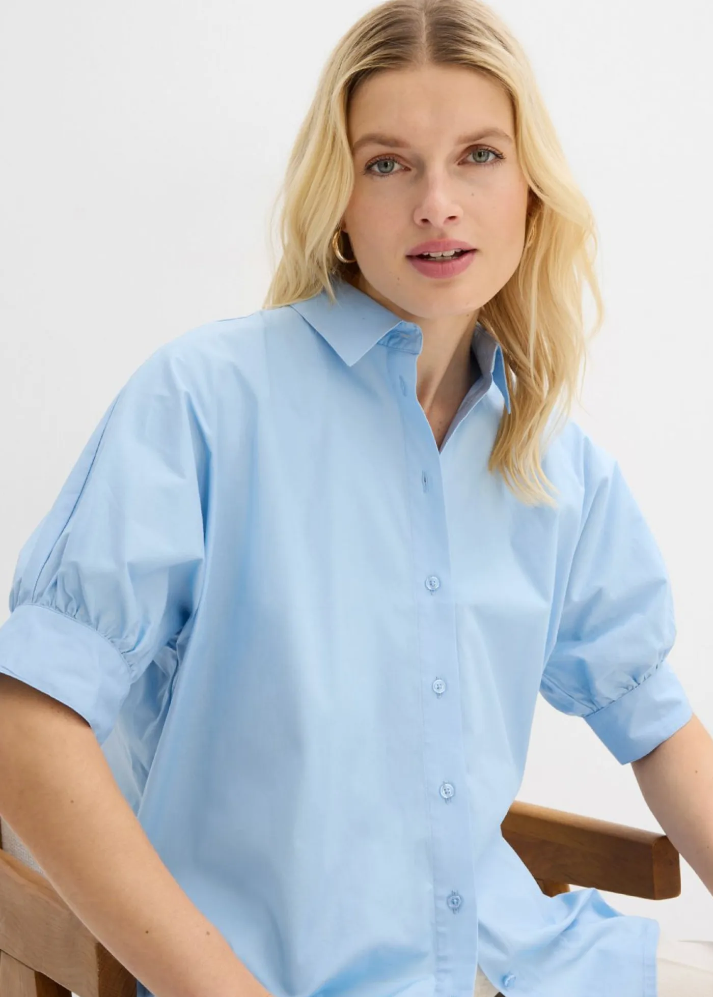 New Blusa oversize Mujer Esenciales|Camisas Y Blusas