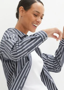 Hot Blusa oversize de algodón puro Mujer Camisas Y Blusas