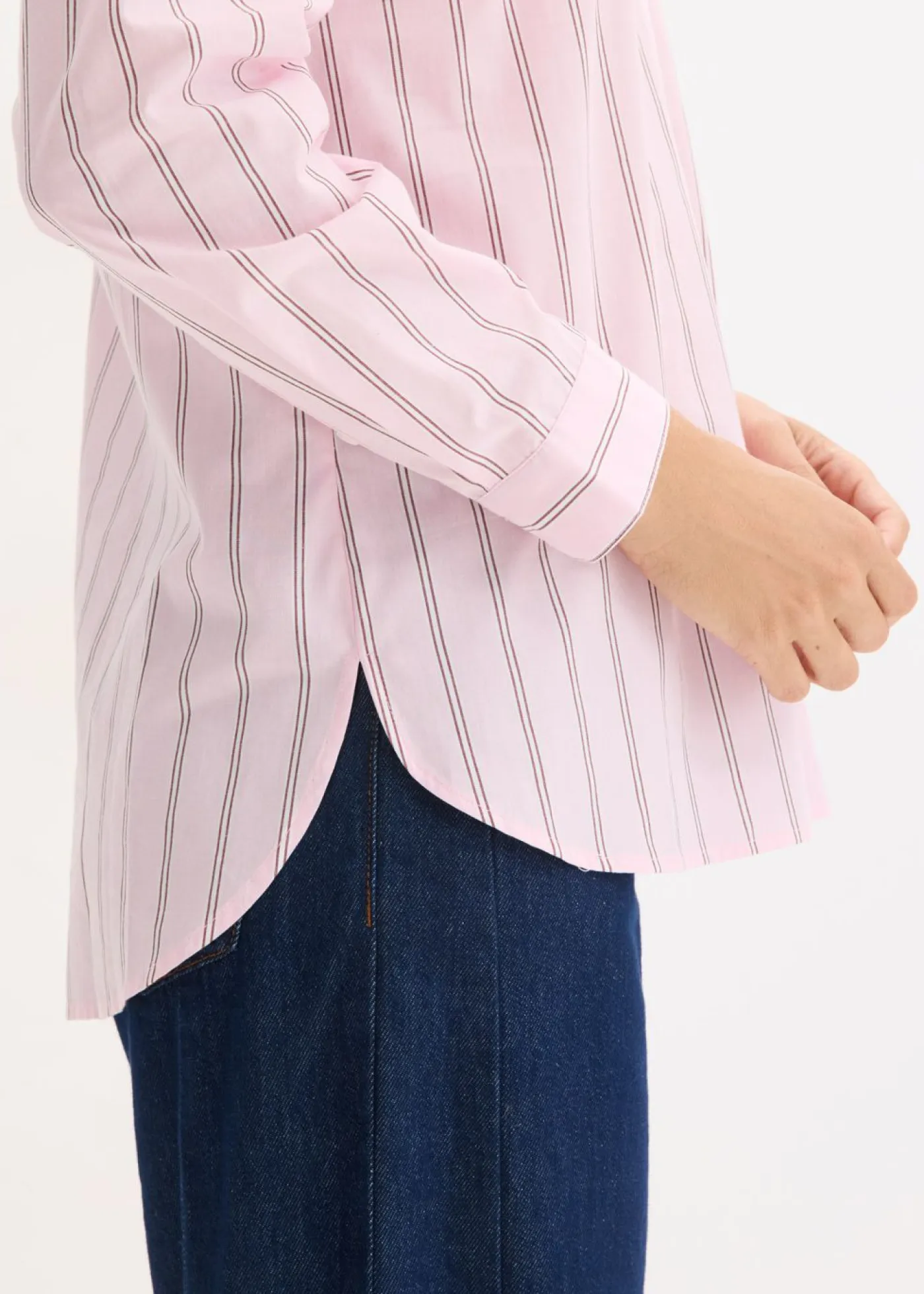 Online Blusa oversize de algodón puro Mujer Camisas Y Blusas