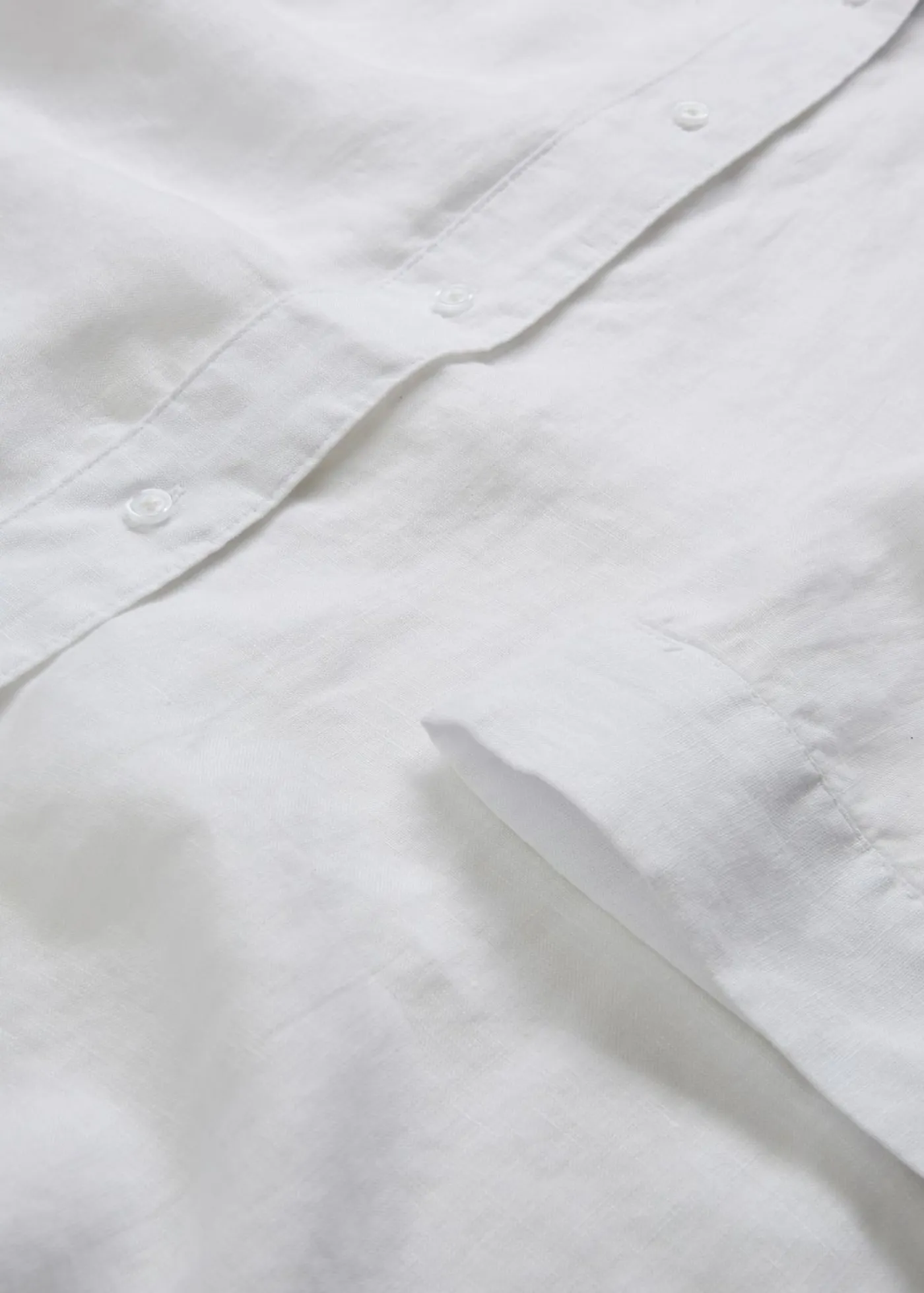 Blusa oversize de lino puro Mujer Premium|Camisas Y Blusas