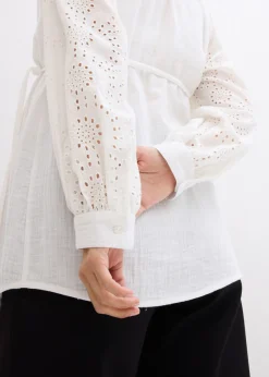 Online Blusa premamá de muselina de algodón Mujer Premamá