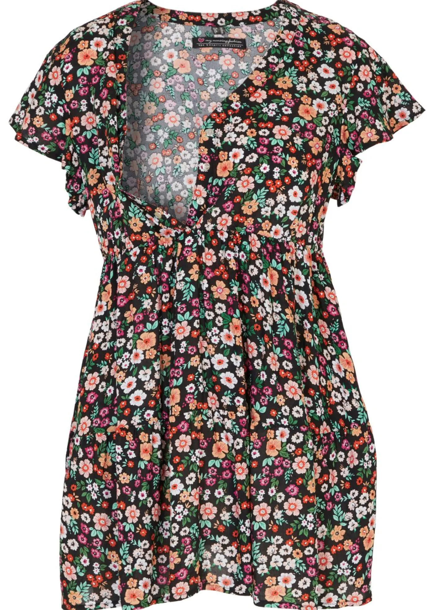 Discount Blusa premamá y de lactancia 2 en 1 de viscosa fluida Mujer Premamá