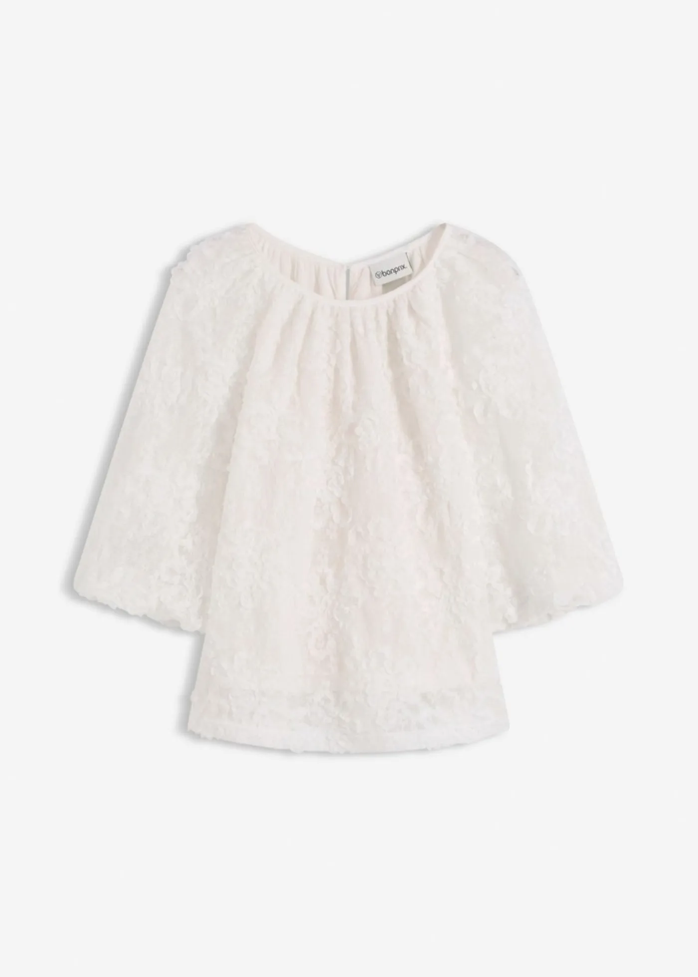Blusa sin cierre con estampado floral texturizado Mujer Camisas Y Blusas