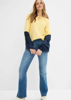 Outlet Blusa sin cierre de muselina ligera Mujer Camisas Y Blusas|Novedades