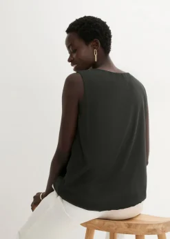 New Blusa sin mangas Mujer Camisas Y Blusas|Camisetas