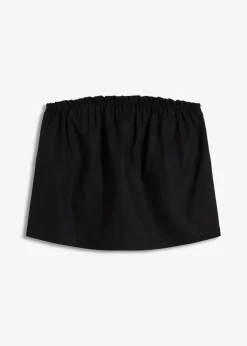 Discount Blusa sin mangas con contenido de lino Mujer Camisas Y Blusas|Camisetas