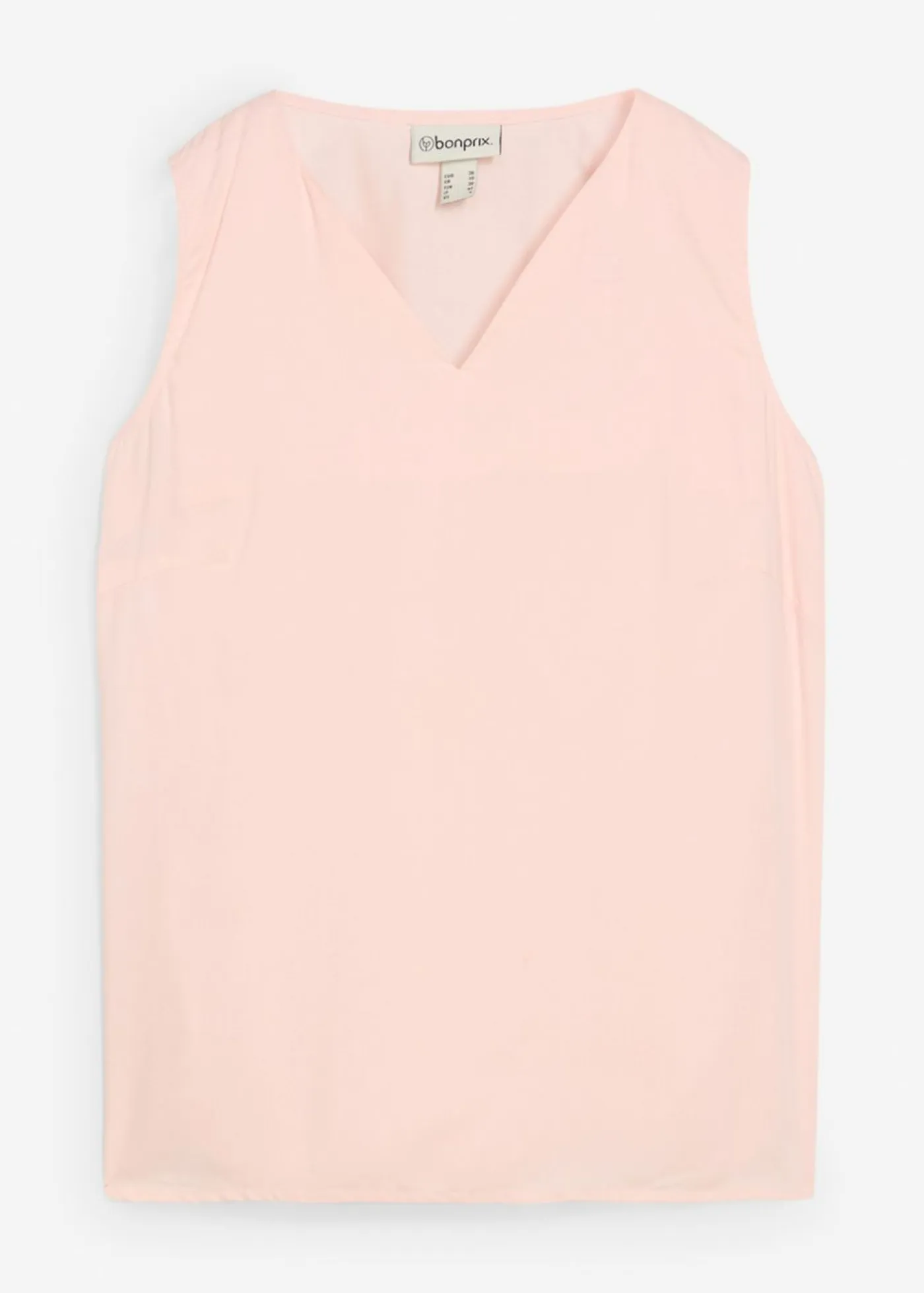 Outlet Blusa sin mangas de viscosa suave Mujer Camisas Y Blusas|Camisetas