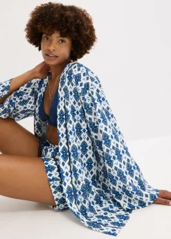 Hot Blusa tipo kimono Mujer Conjuntos De Ropa|Camisas Y Blusas