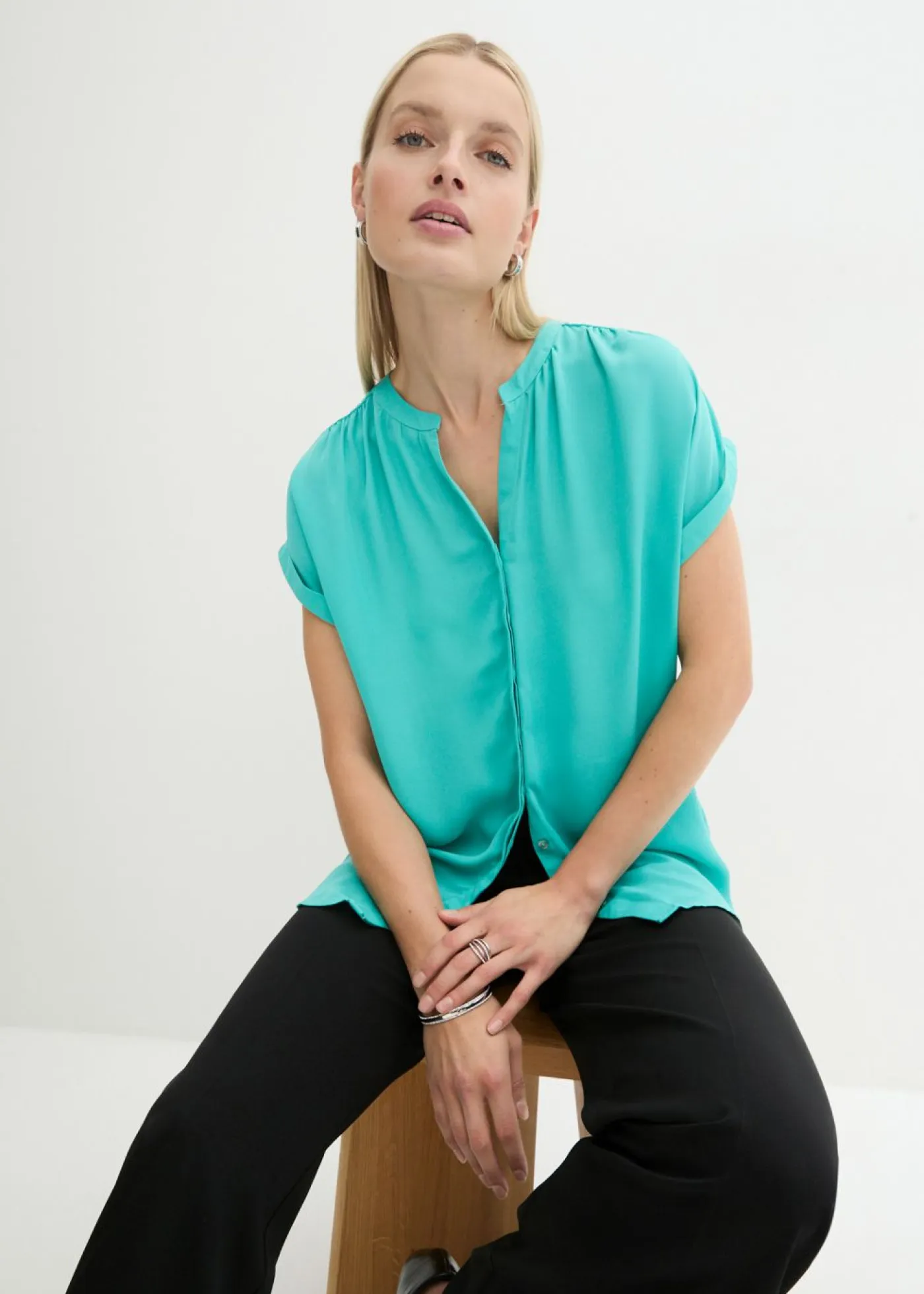 Outlet Blusa tipo túnica Mujer Camisas Y Blusas